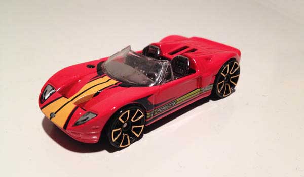 Hot Wheels Ford GTX1 Faster Than Ever 2012
