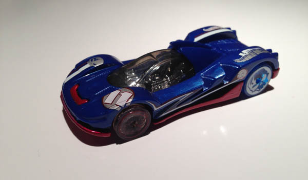 Hot Wheels Teegray with High Speed Racing Wheels